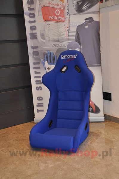 Fotel Bimarco Cobra 2 Niebieski welur