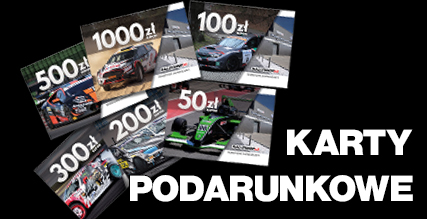 Karty podarunkowe Rallyshop